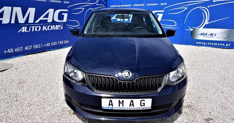 Skoda Fabia cena 31000 przebieg: 48000, rok produkcji 2016 z Brzeg Dolny małe 379